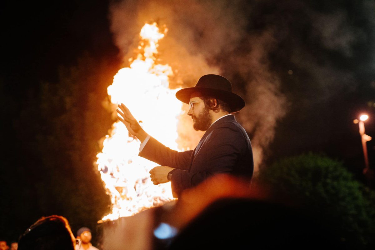 הינוקא מהילולת רבי שמעון בר יוחאי מתוך עמוד הפייסבוק שלו