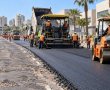 מבצע בזק בחולון: 2,500 מ"ר של כביש חודשו בתוך 12 שעות בלבד