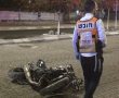 רוכב אופנוע נפצע הלילה בינוני עד קשה בתאונה בחולון