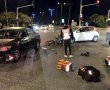 ארבעה נפגעים בתאונה בצומת הכניסה לגן יבנה