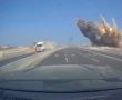 שתי אזעקות הבוקר בגן יבנה - צפו בתיעוד מהנפילה סמוך לאשדוד