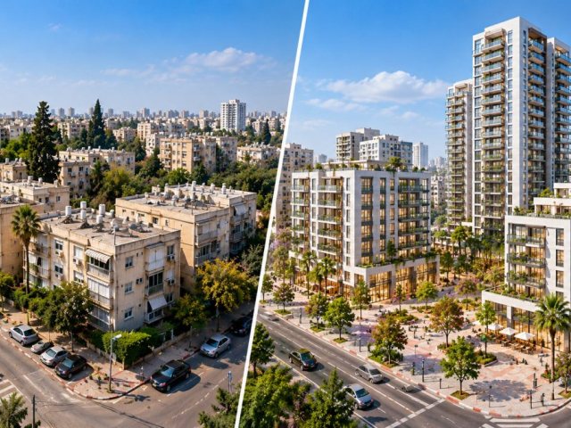 אילוסטרציה פינוי בינוי