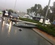 מזג אוויר סוער ברחבי הארץ: כביש מספר 1 נפתח לתנועה 