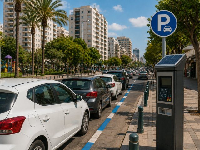 אילוסטרציה חנייה בחולון 