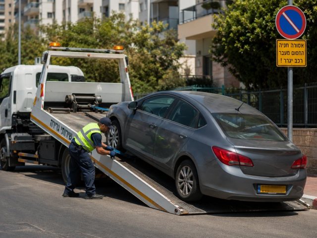 אילוסטרציה גרירת רכב