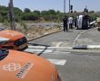 רכב ומונית התנגשו סמוך למחלף חולון מזרח: חמישה בני אדם נפצעו